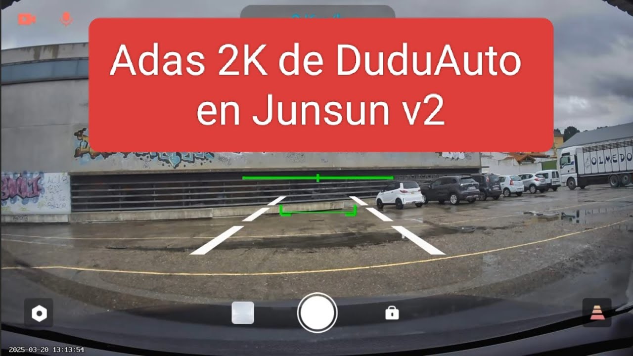 Configurar la cámara Adas DuduAuto DVR 2k en radio Junsun V2. Sígueme, es gratis! #junsun