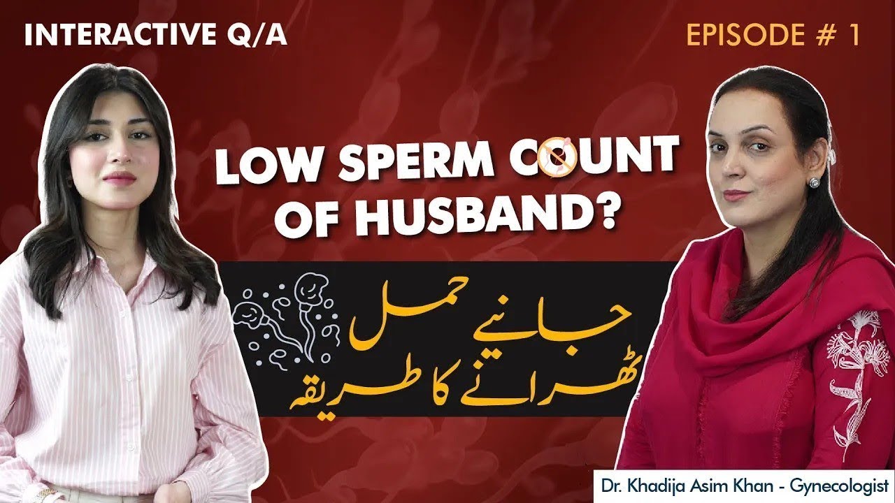 LOW SPERM COUNT in Males | Should I Lay Down After Intercourse | Hamal Tehrane Ka Tarika