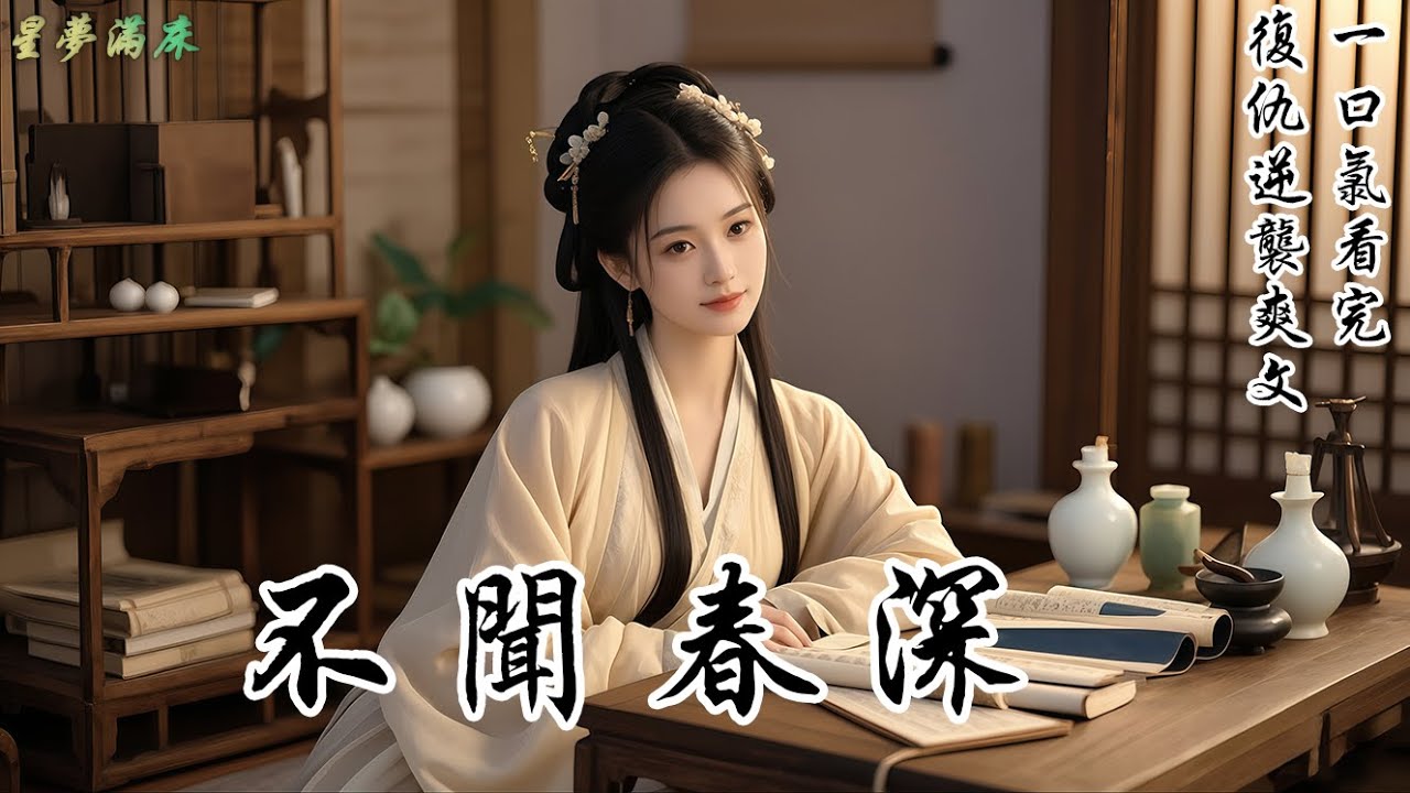 【不聞春深】求來的寵愛比草賤，握住的權柄才最香：八歲那年，母親離世。父親外放為官帶回一對母女，也帶走了他對我所有的疼愛。繼妹看上了我的竹馬，父親竟苦口婆心的勸我相讓。我不願，父親甩來一記耳光，罵我驕縱