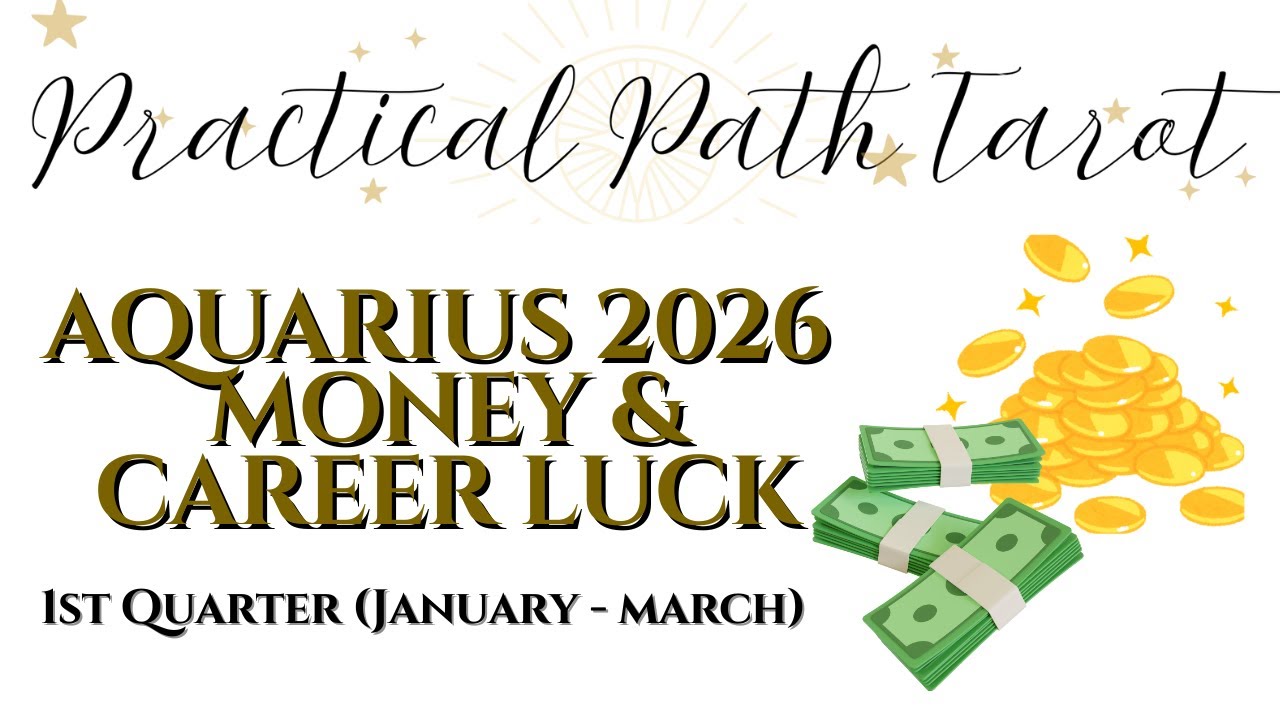 AQUARIUS 2026 Q1 (Jan-Mar) Money & Career Luck: THE WHEEL OF FORTUNE IS TURNING FOR YOUR CAREER! 🎡