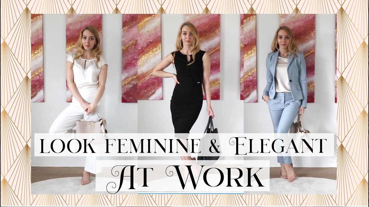 How to look feminine and elegant in the office