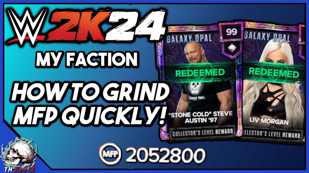 HOW TO GRIND MFP QUICKLY! WWE 2K24 MyFaction