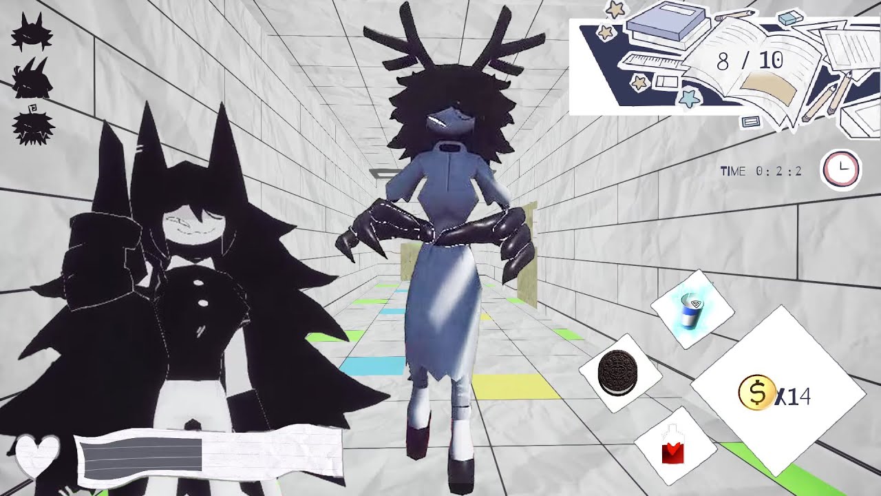 Added Miss Thavel,Alice,New Map and More -Fundamental Paper Education gameplay [ NewUpdate ]