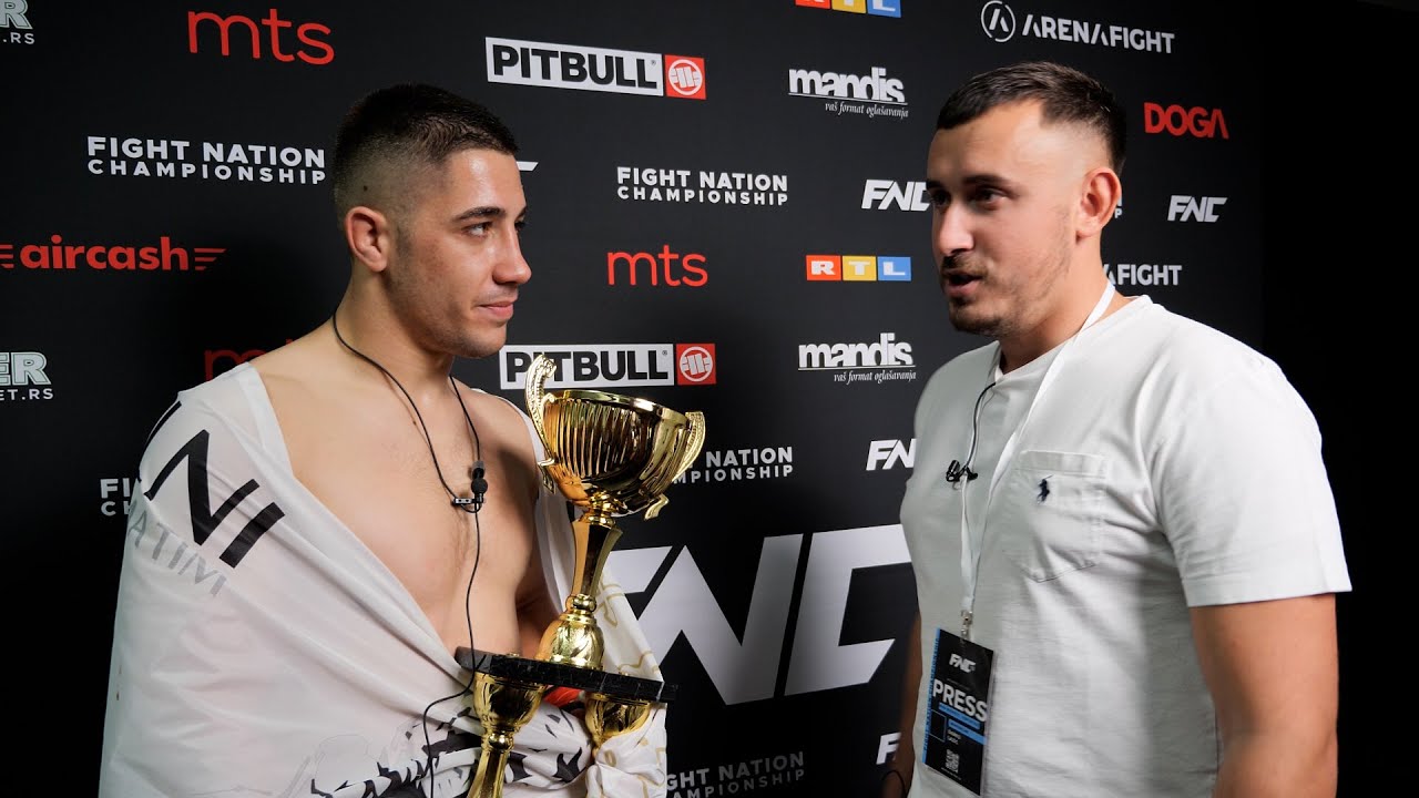 INTERVIEW | Ognjen Babić nakon pobede na FNC 13