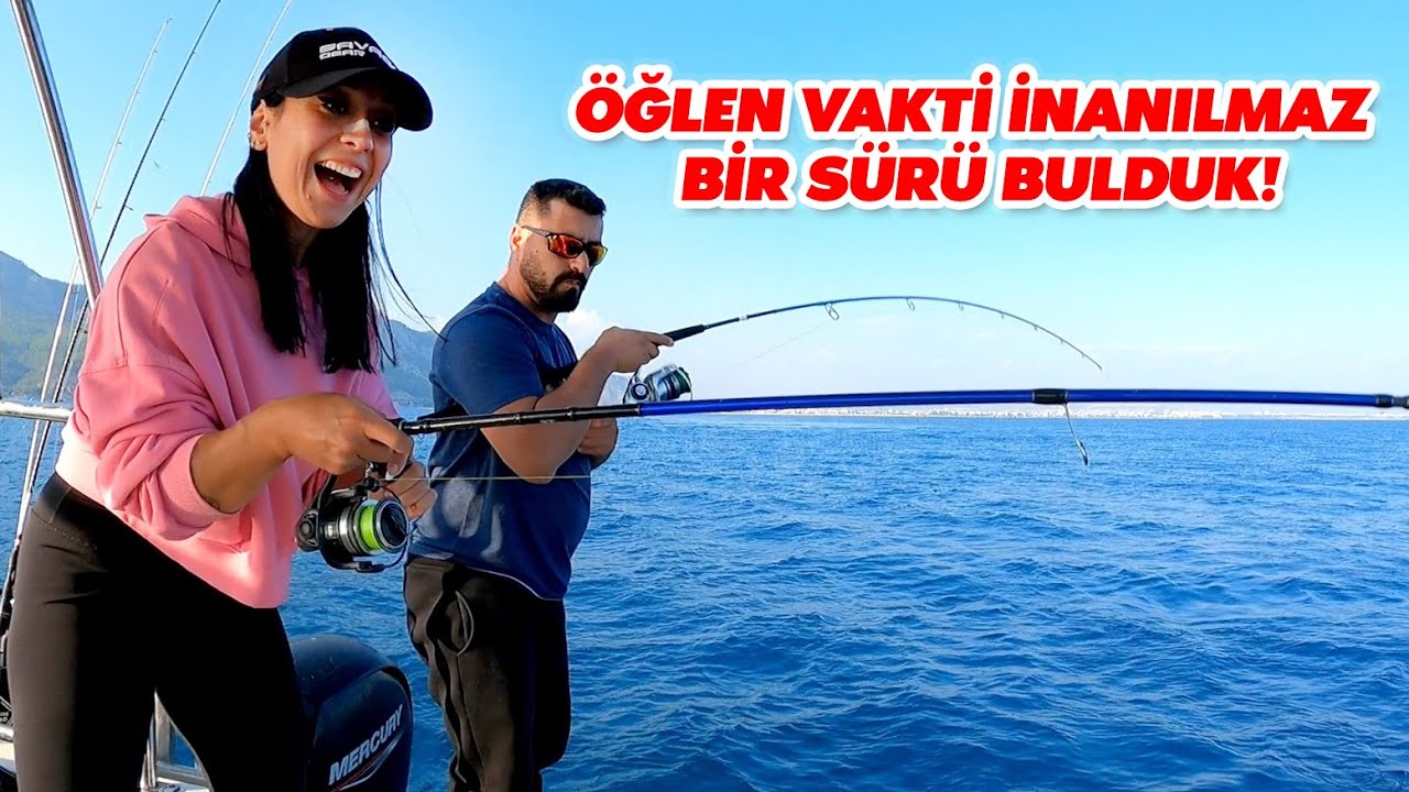 Antalya'da Jigging Bereketi / İndir Bindir Balık !!