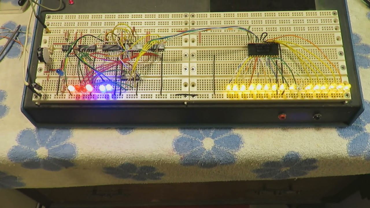 74193 Up Down Counter Logic