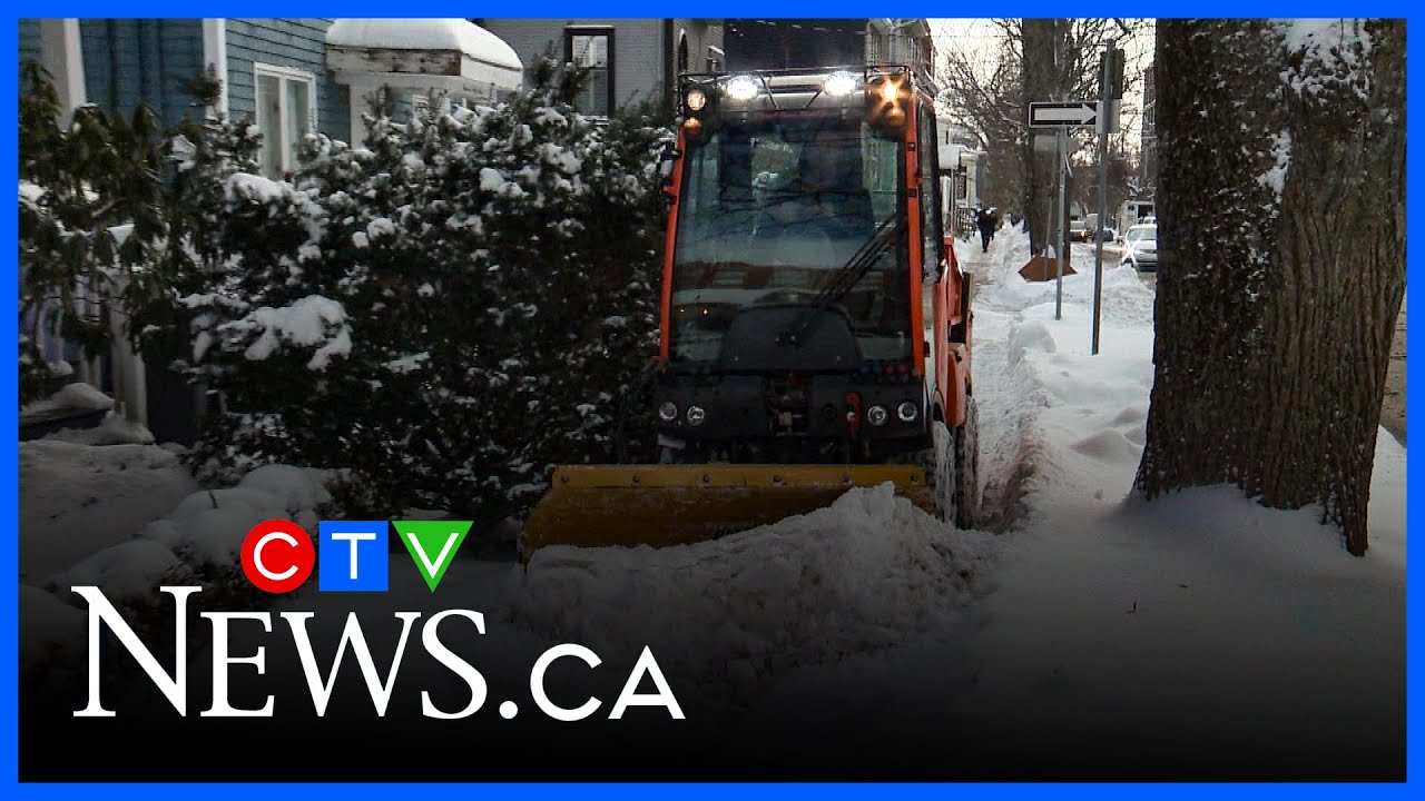 Snow cleanup continues in Maritimes