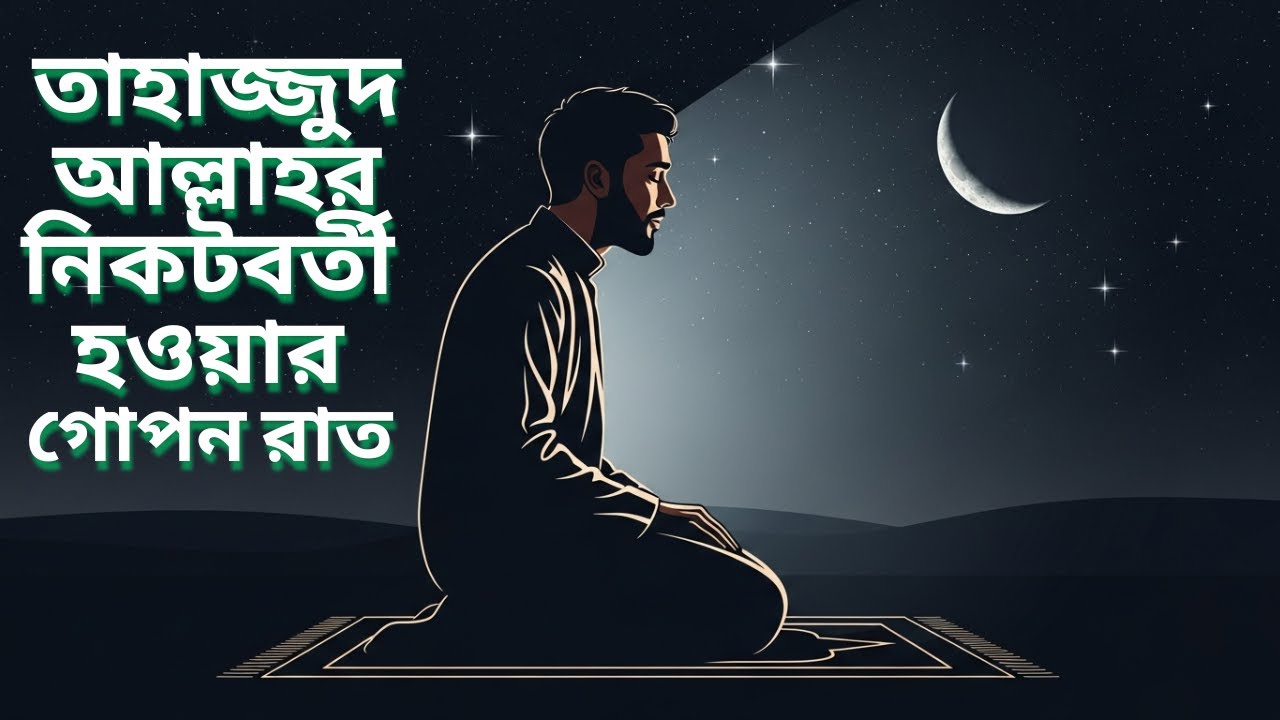 তাহাজ্জুদ—আল্লাহর নিকটবর্তী হওয়ার গোপন রাত | কুরআনের আলোকে! #আলো কাহিনী #ইসলামিকভিডিও #dua