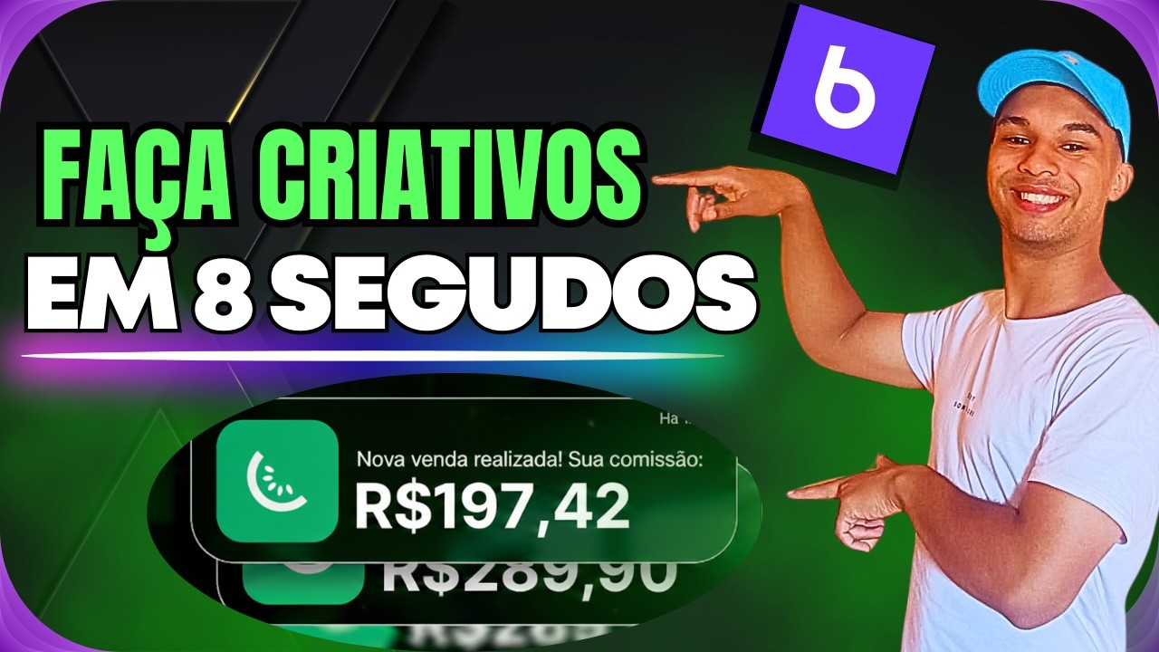 COMO FAZER CRIATIVOS DE ALTA CONVERSÃO EM 5 SEGUNDOS COM INTELIGÊNCIA ARTIFICIAL [GRÁTIS]
