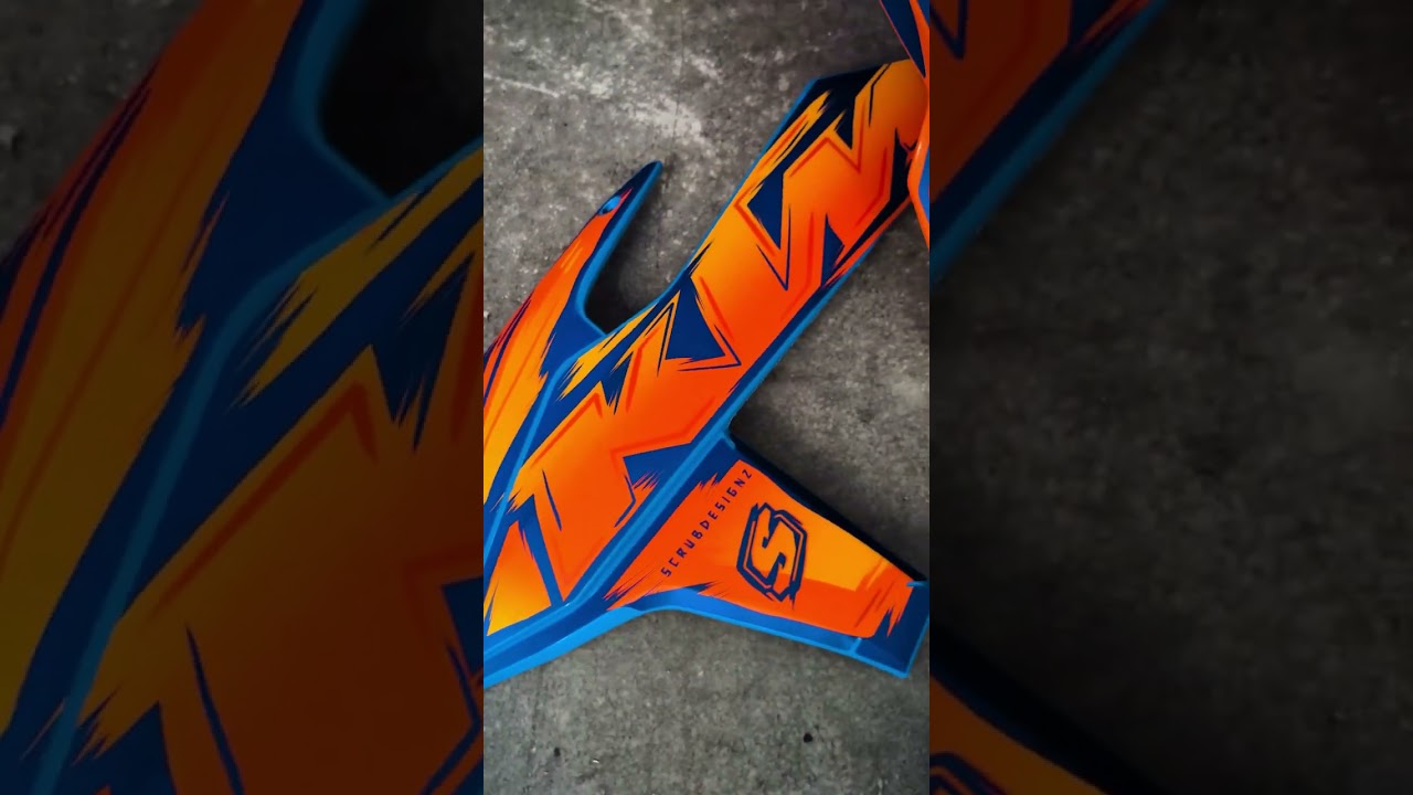 🔵🟠ARTLEX X MATTE X KTM - SCRUBDesignz