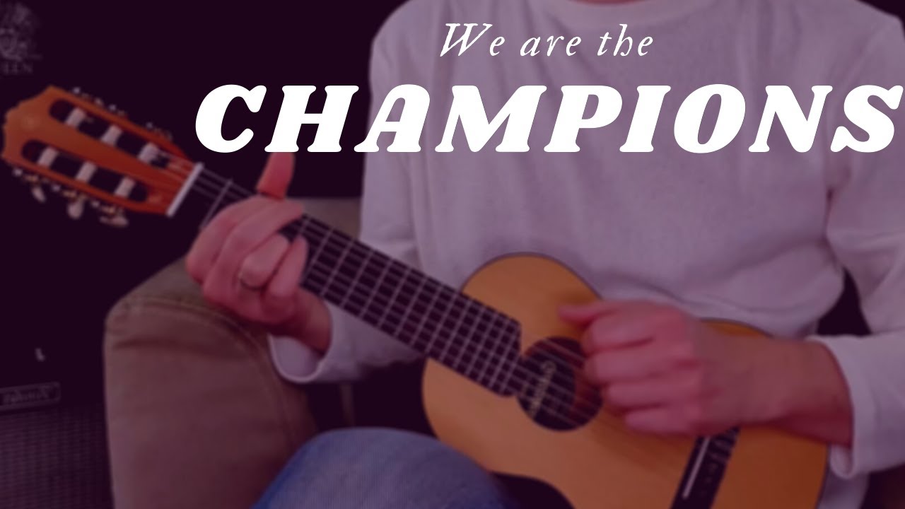 WE ARE THE CHAMPIONS (Queen) – Guitarlele Cover | Canap Avenue