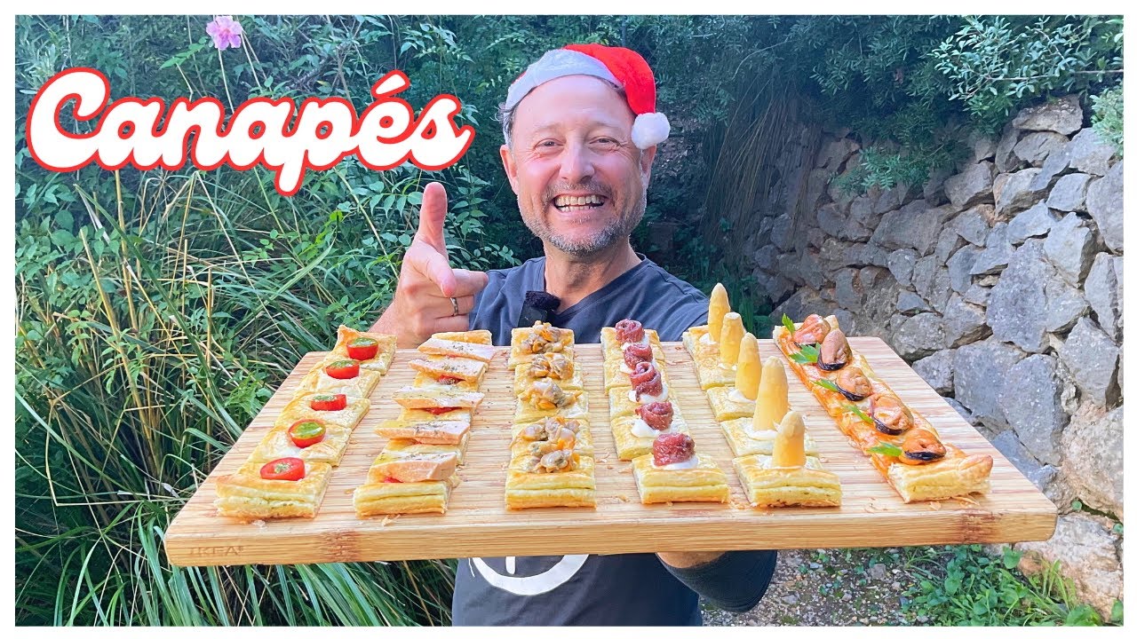 30 CANAP&Eacute;S F&aacute;ciles de Hojaldre con Ingredientes que tienes en casa👌🏻 - GUILLE RODRIGUEZ
