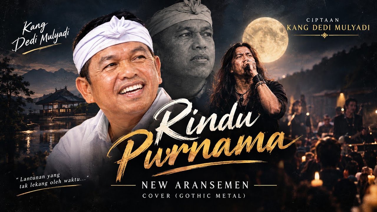 RINDU PURNAMA - KDM CIPTAAN DEDI MULYADI COVER (GOTHIC METAL)