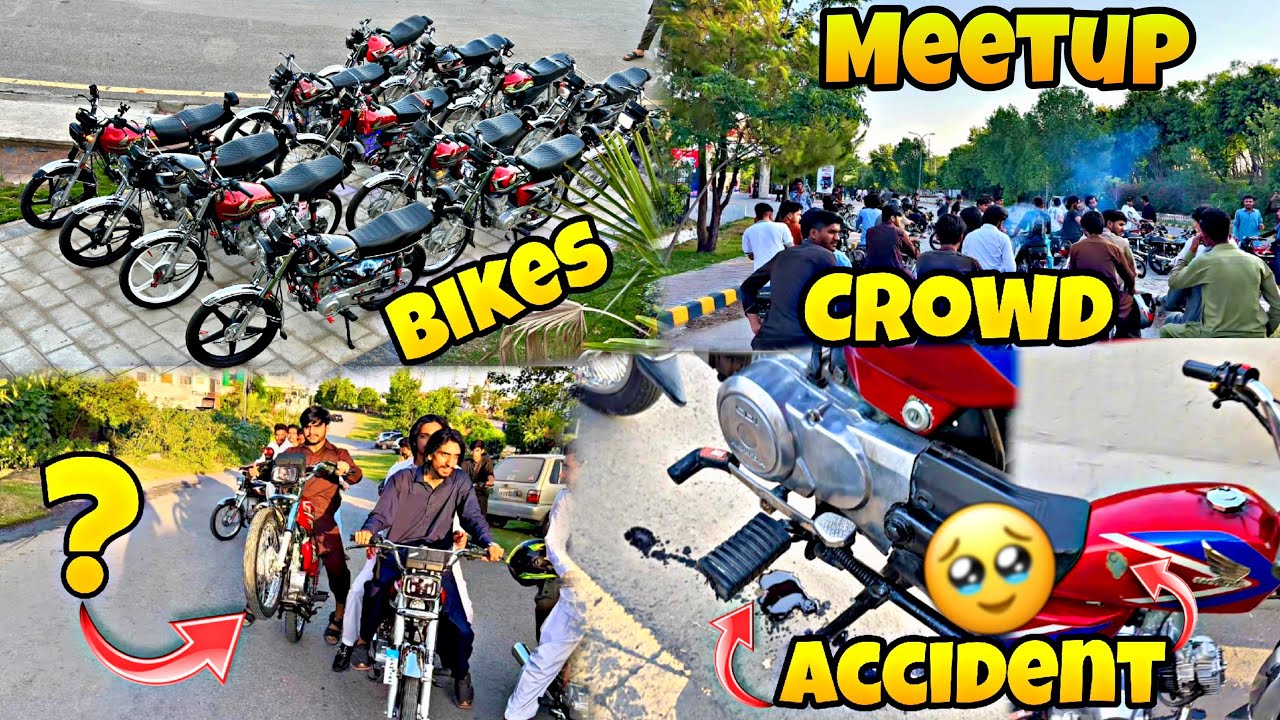 Biggest Meetup 2k25😍|Accident Ho Ghya🥹|Crowd😱|Wheeling❣️