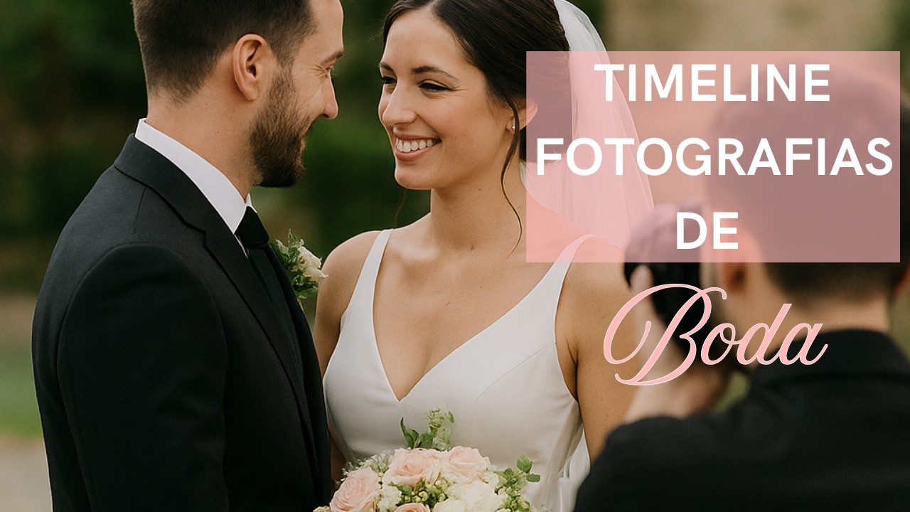 Guía De Fotografías De Boda | Qué Fotos Se Toman Y Cuánto Tiempo Necesitas