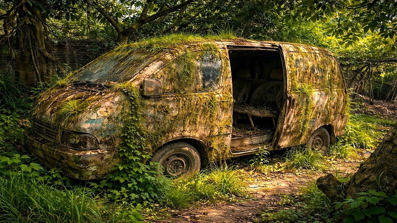 Ultimate Restoration Genius Revives Rusted Daihatsu 7-Seater After Decades Abandoned Truck Revival