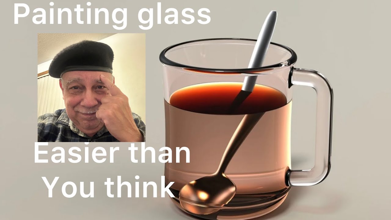 Painting, clear glass ￼