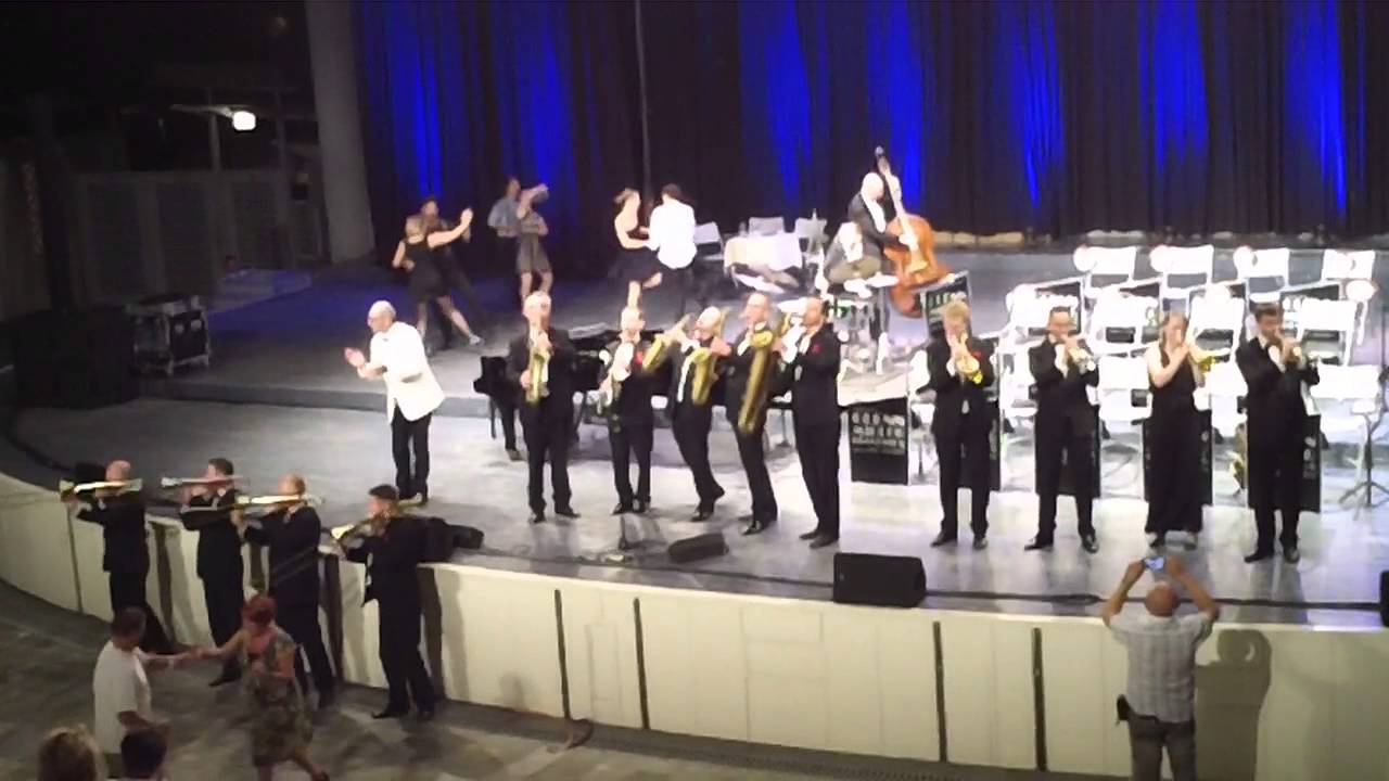 GLENN MILLER Orchestra, live in Portorož 2015 (recorded with ZOOM Q 3 HD)