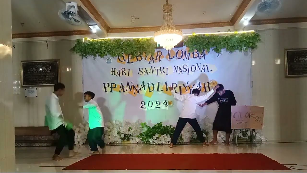DRAMA KOK GINI? PANTESAN JUARA (JUARA 1 DRAMA KABARET HARI SANTRI NASIONAL AN-NADLIRIYYAH 2024)