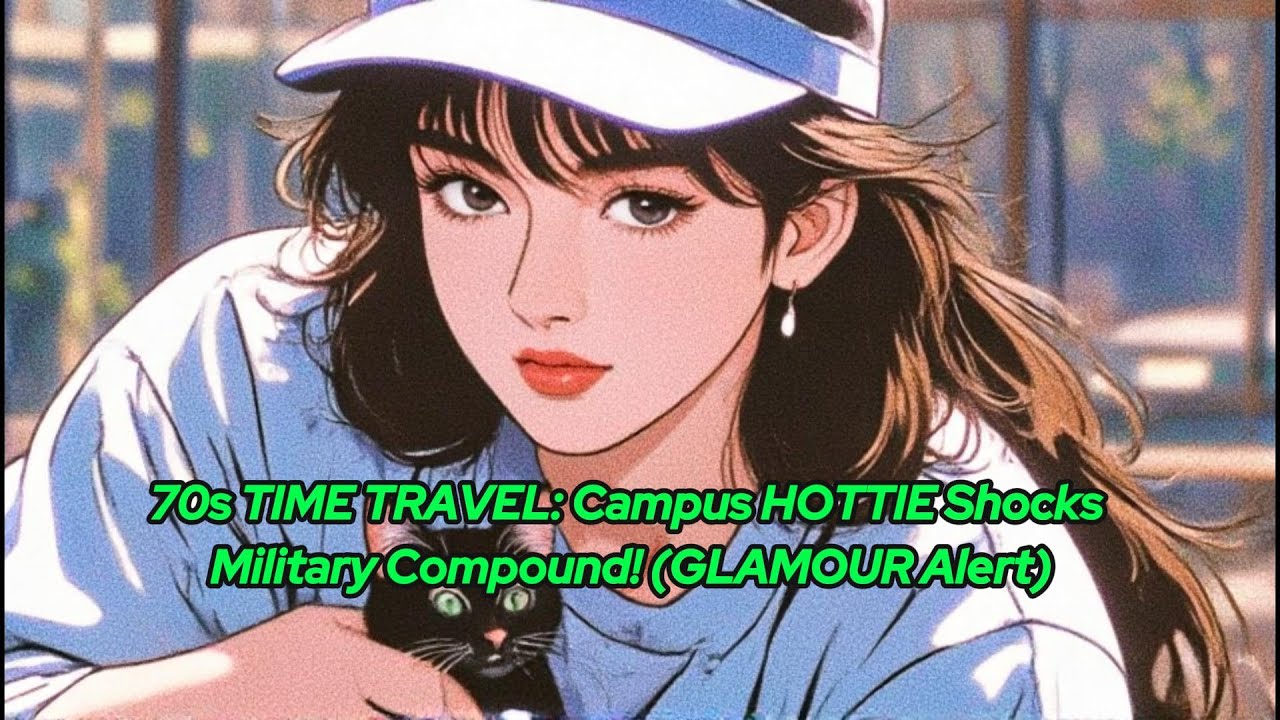 70s TIME TRAVEL: Campus HOTTIE Shocks Military Compound! (GLAMOUR Alert)
