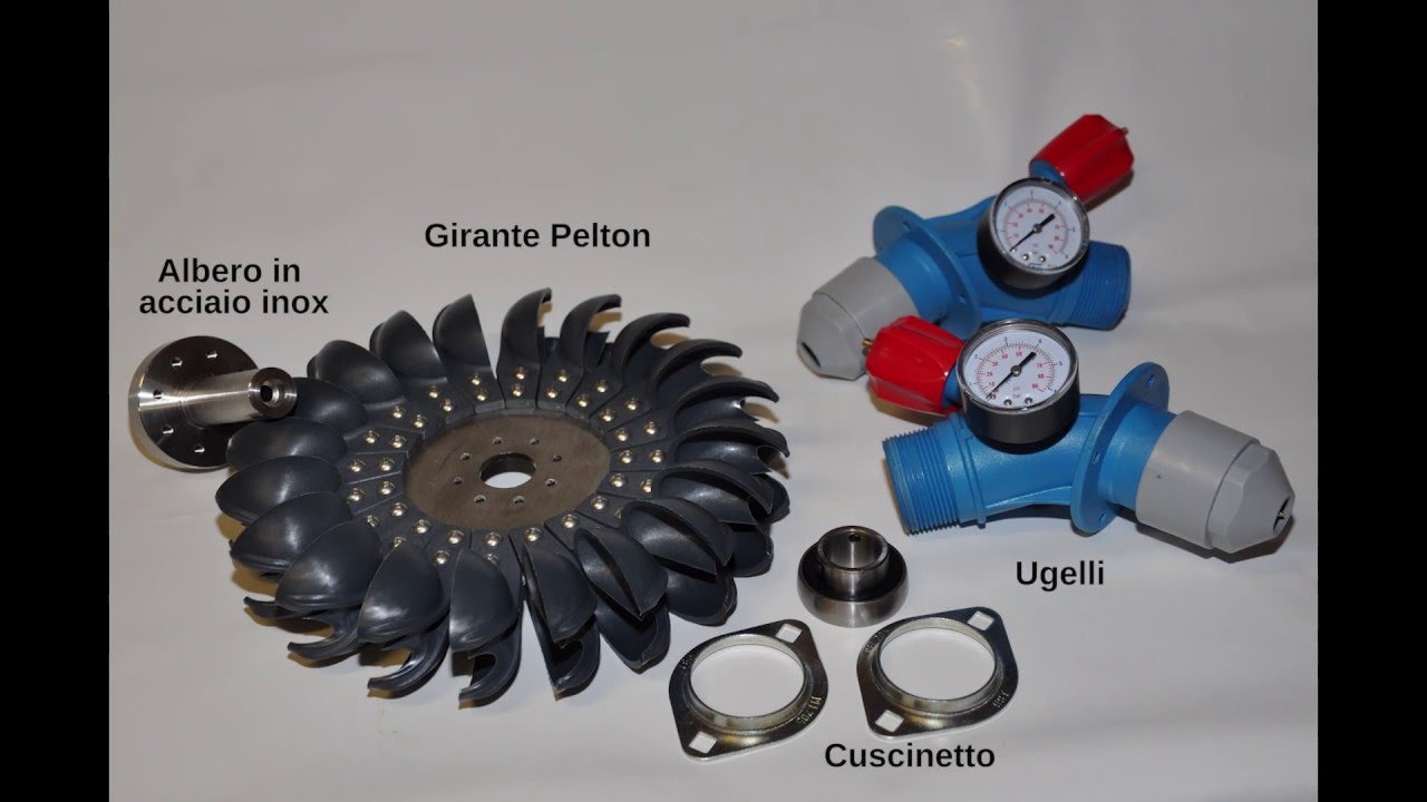 Costruire un generatore idroelettrico a turbina Pelton