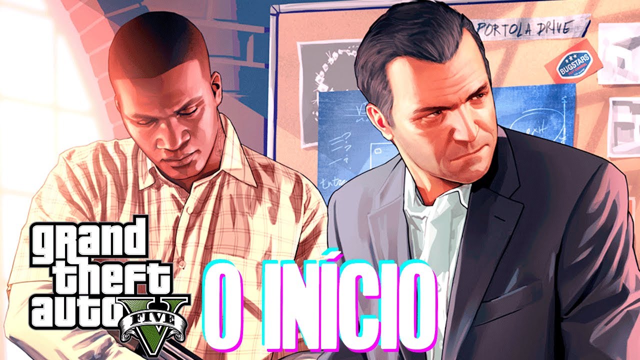 GTA V - O Início NO PLAYSTATION 4 (Gameplay PT-BR Legendado)