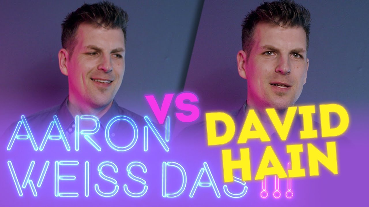 Das DUELL gegen David Hain! | Aaron wei&szlig; das!