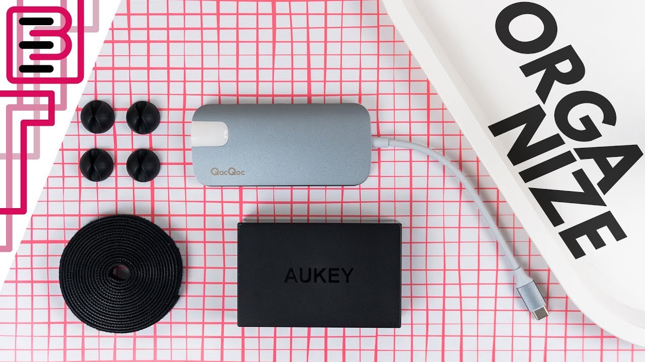 ORGANIZE the Cable Mess from your Tech!