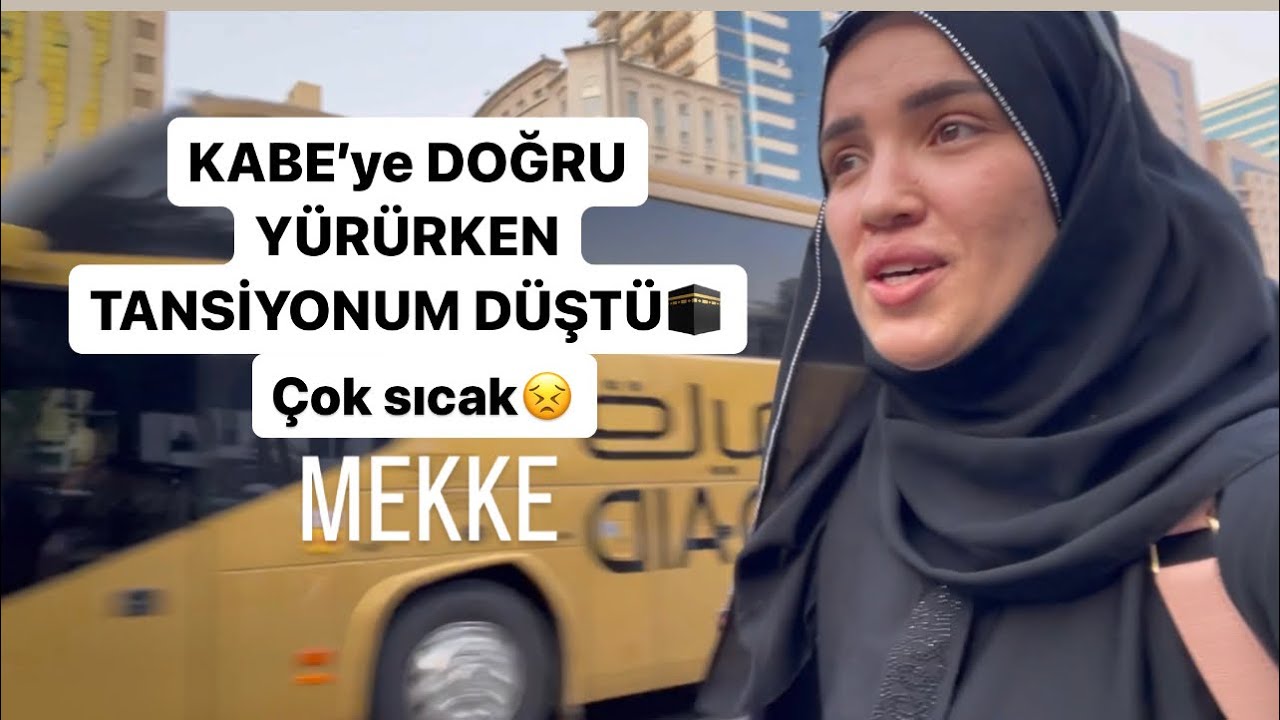 MEKKE’de SON GÜN🥺🤲🏻SICAKTAN NEFESİM KESİLDİ TANSİYONUM DÜŞTÜ😭