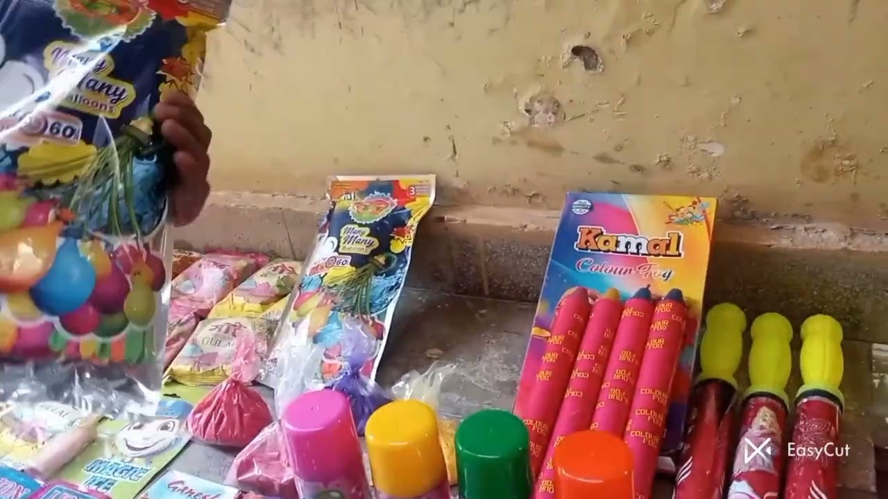 2026 Holi Stage||Many types of colours||😱😱