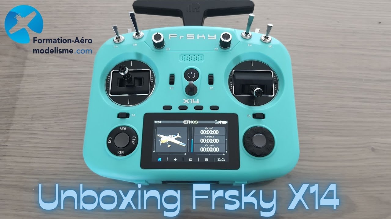 Unboxing  radio Frsky X14