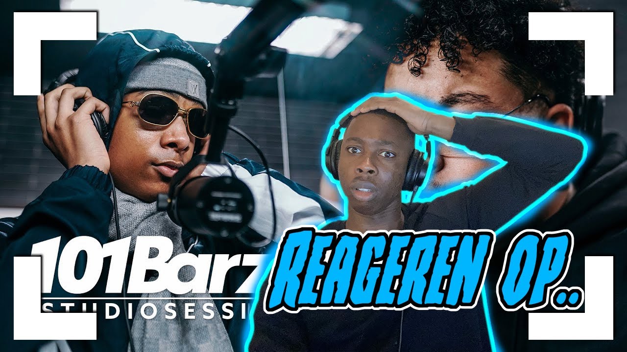 REAGEREN OP.. HMIZO & TAYLORR | Studiosessie 360 | 101Barz