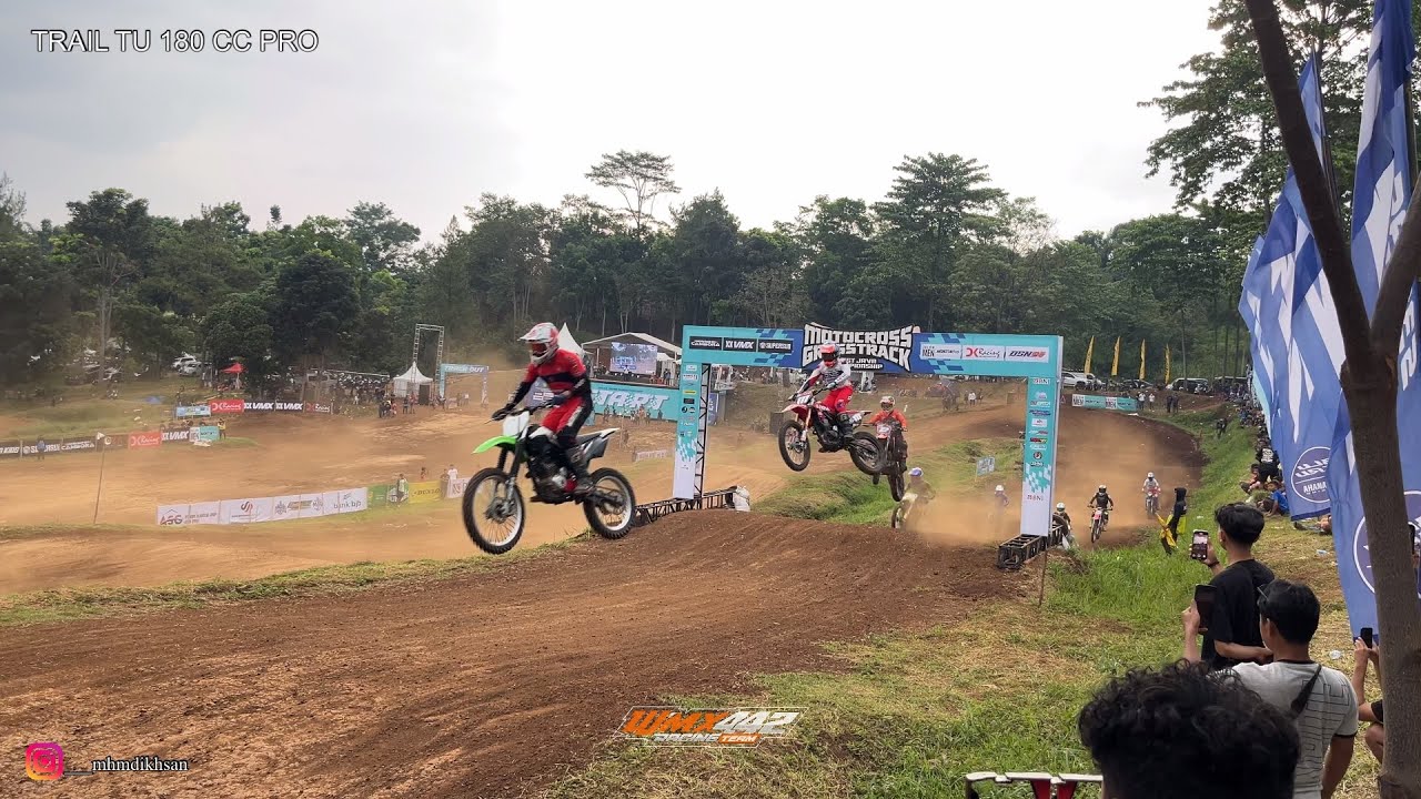 PERTARUNGAN SENGIT TRAIL TU 180 CC PRO‼️SIAPAKAH YANG BERTAHAN DI POSISI 1⁉️