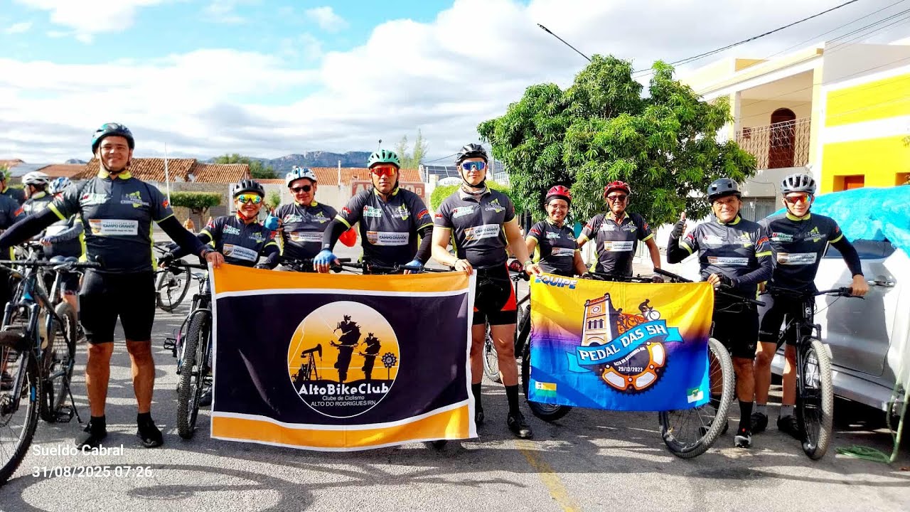 1º Eco Pedal de Campo Grande-RN mais de 600 ciclistas 31/08/2025
