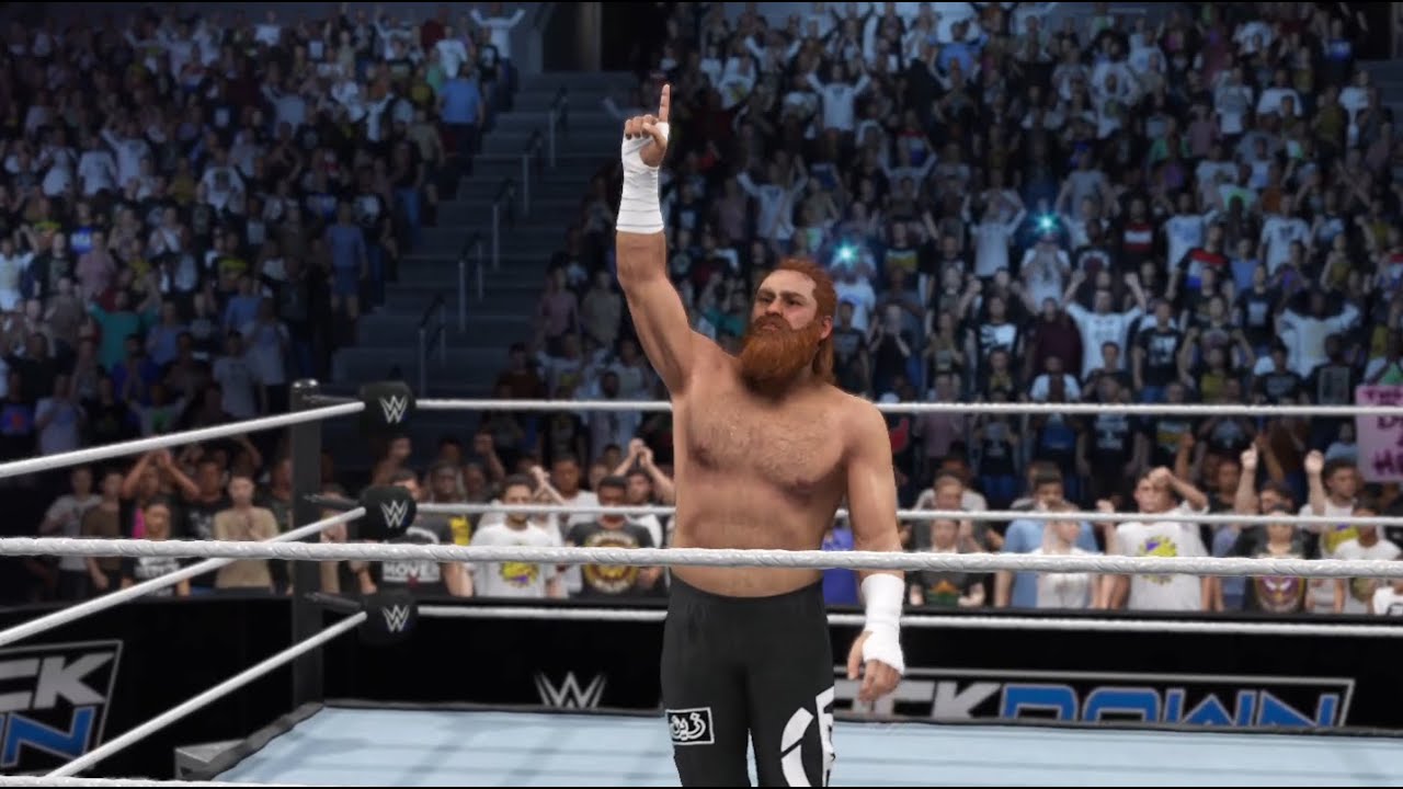 WWE 2K24 Sami Zayn vs. Solo Sikoa SmackDown