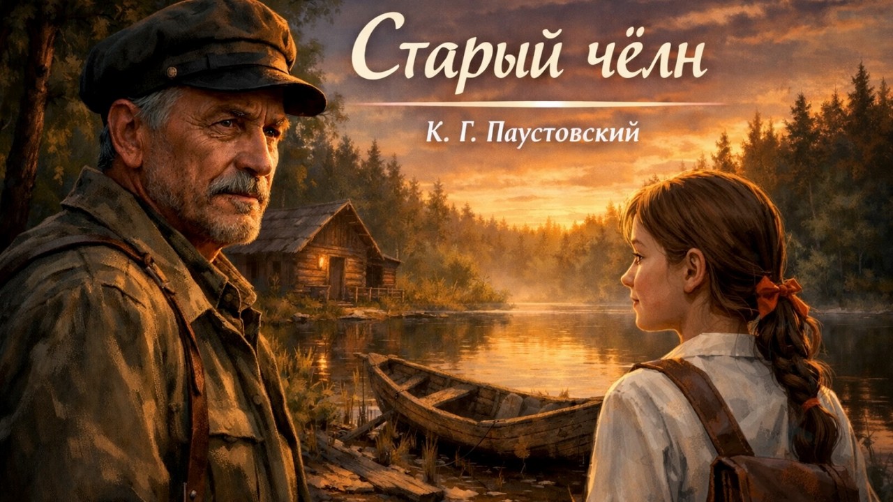 Рассказ «Старый чёлн» | К. Г. Паустовский | Аудиокнига