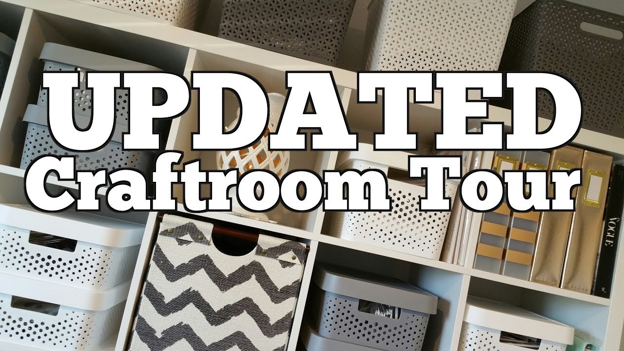 UPDATED: Craftroom Tour 2017