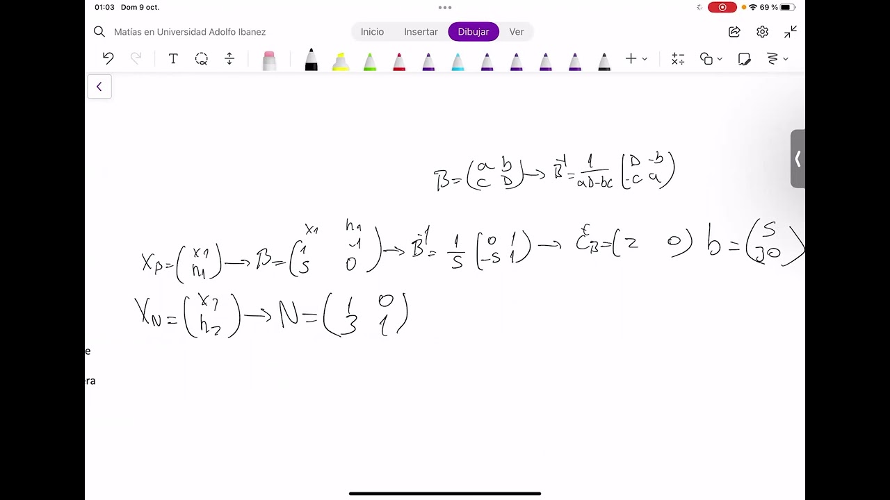 Método Simplex Matricial desde 0 (leer descripción)