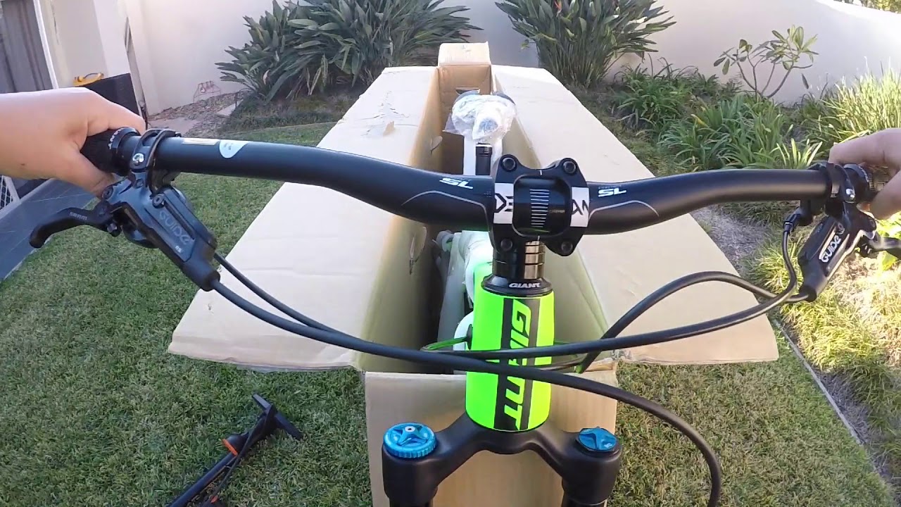 Giant Reign Advanced 1 2018 Unboxing!!!!