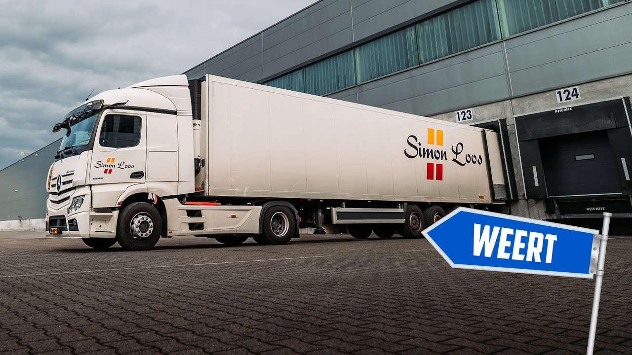 Dit is onze standplaats in Weert bij DC Lidl | Simon Loos on tour