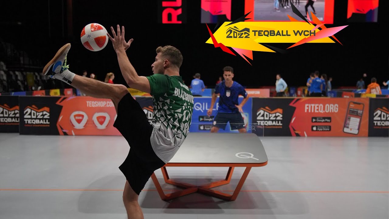 USA vs Hungary - Men's Singles (Bronze match) - Teqball World Championships 2022 Nuremberg
