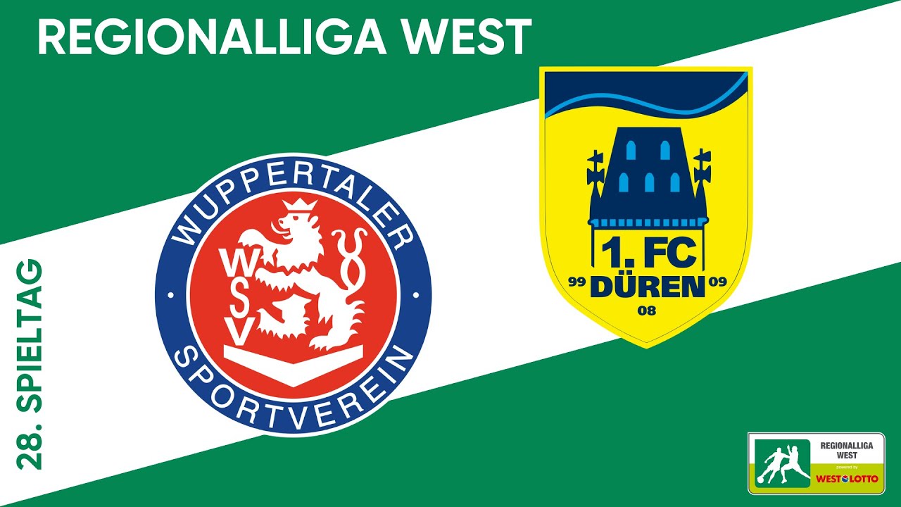 Düren mit letztem Aufgebot I Wuppertaler SV - 1. FC Düren I RL West