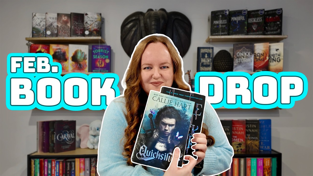 February BOOK DROP! 📚