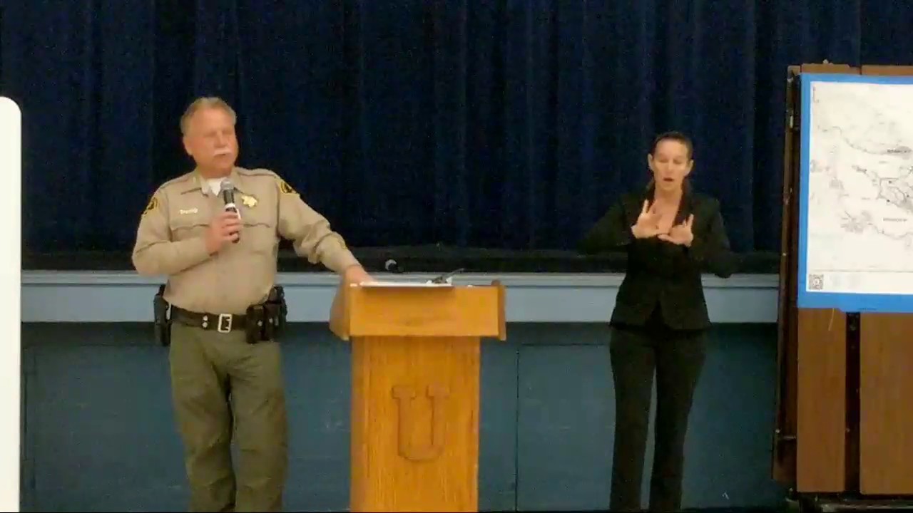 10/14/2017 Ukiah Press Conference MendocinoLake Fire Complex