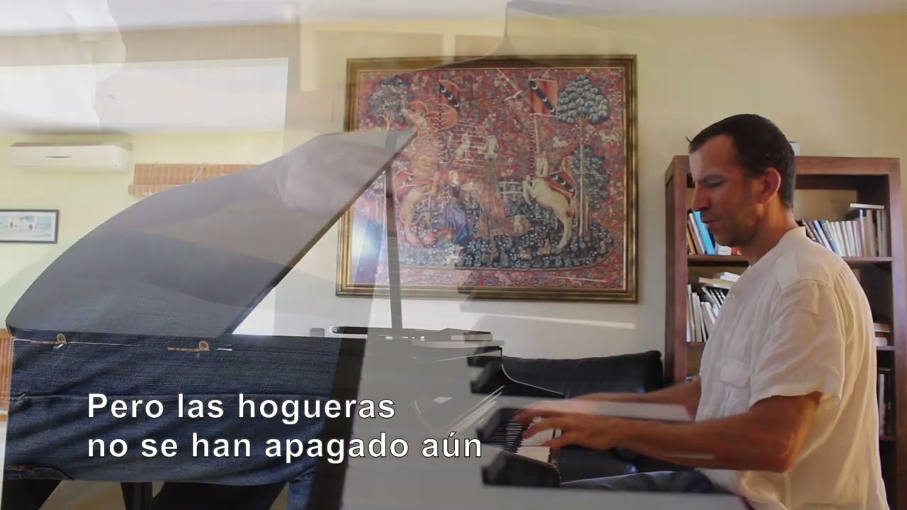 Cómo hablar - Amaral - Piano cover con letra - Instrumental - Jesus Acebedo Piano