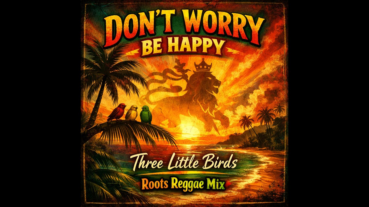 Don't worry be happy -  three little birds (Roots Reggae)