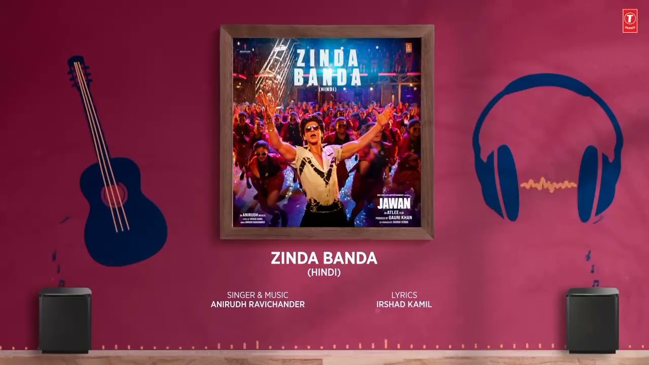Jawan:Zinda banda(Audio)|Shah Rukh Khan |Atlee |Anirudh| Nayanthara| Deepika