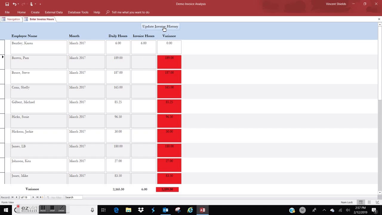 Process Automation with MS Access