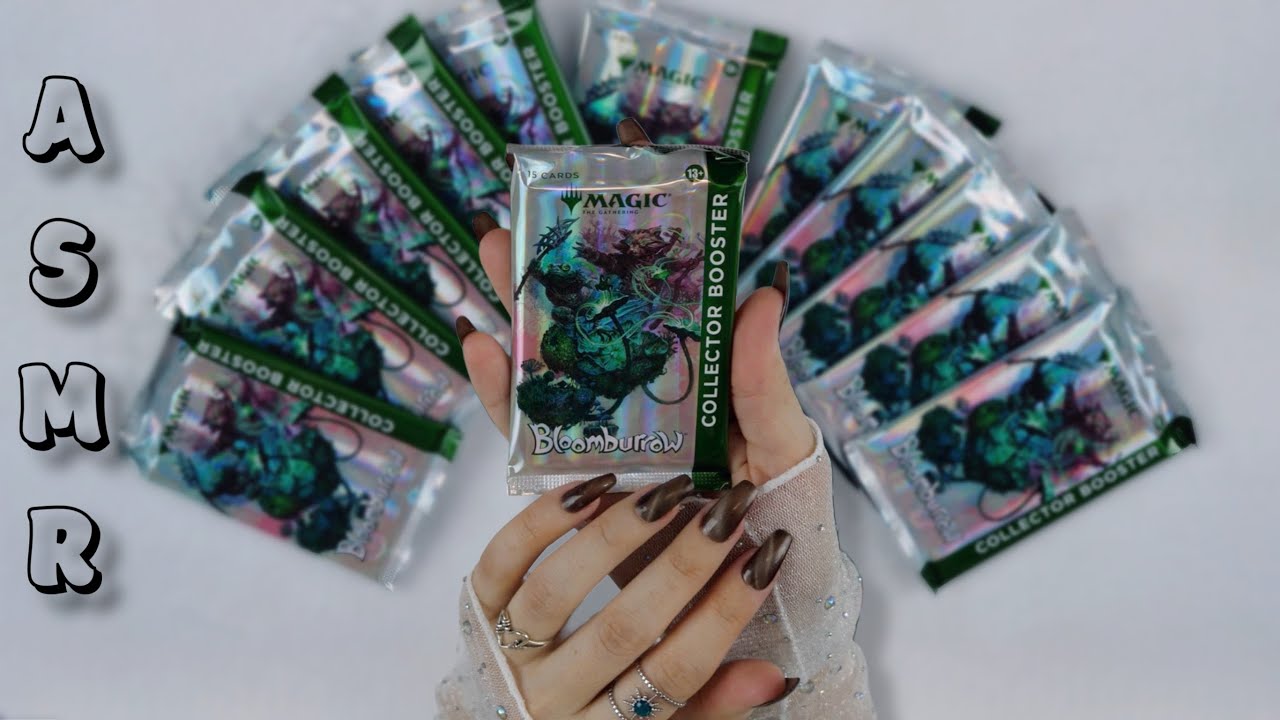MTG Collector Boosters opening  Bloomburrow *ASMR