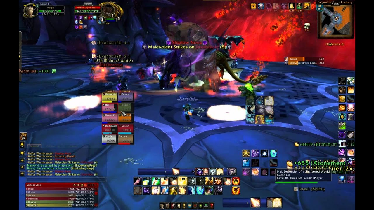 [Game On] BoT - Halfus HC 10 - First Guild Kill